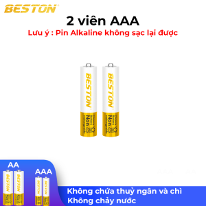 Pin kiềm Alkaline Beston Pin đũa pin tiểu hộp 4 viên Pin AA AAA dùng cho micro đồ chơi đo huyết áp điều khiển.