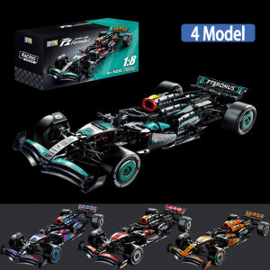 1:8 Building Block Toys F1 Red Bull Racing Car Model Car Birthday Gift for Kids Adults