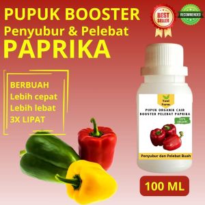 Pupuk Paprika Cepat Berbuah / Pupuk Pelebat Paprika / Pupuk Booster Paprika Cair