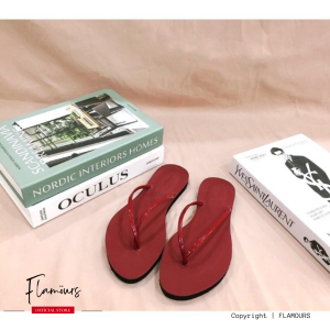 PROMO SALE SANDAL PREMIUM Sandal Jepit Wanita Santai Flat Terbaru sandal jepit anti slip sandal korean style By Flamours