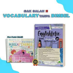 Buku Belajar Bahasa Inggris - Jago Ngomong Inggris - Englishtetic Series Vocabulary