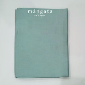 Ga giường Cotton Hàn Quốc thô lụa cao cấp size 1m6x2m và 1m8x2m Mangata Bedding trơn nhiều màu bo thun 4 góc chắc chắn