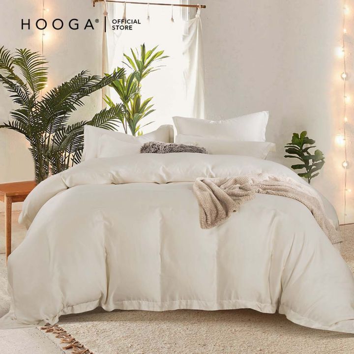 Hooga Raine 1100TC TENCEL Bedsheet Fitted Sheet Set