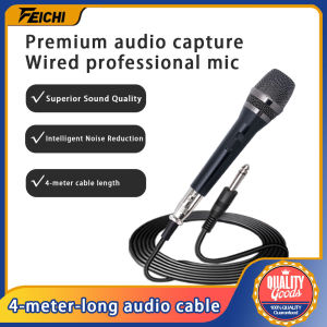Professional KTV Stage Wired Microphone Karaoke Home Singing Recording Microphone Dynamic Microphone
