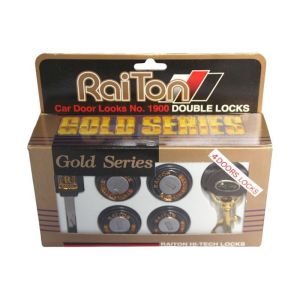 RAITON DOOR LOCK / KUNCI PINTU MOBIL UNIVERSAL RAITON ORIGINAL 4 PINTU COMPUTER GEPENG