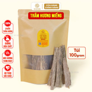 Trầm hương miếng nguyên chất nhiều tinh dầu mùi thơm ngọt tự nhiên Sơn Mộc Hương xông nhà thưởng trầm