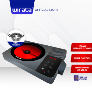 WIRATA IC-98A Multi-Function Infrared Cooker *FREE POT*