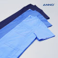 ANNO Soft Medical Scrubs Set Summer Unisex Uniform Clinic Hospital Sanitary Coveralls Nurse Suit Caregiver Dental Work Clothes Doctor Medical Apparel. 
