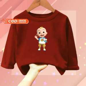 Pakaian atasan anak Laki-Laki/Perempuan usia 1-12 th Coco Baby lengan panjang