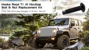 TJ Hardtop Bolt & Nut Replacement Kit