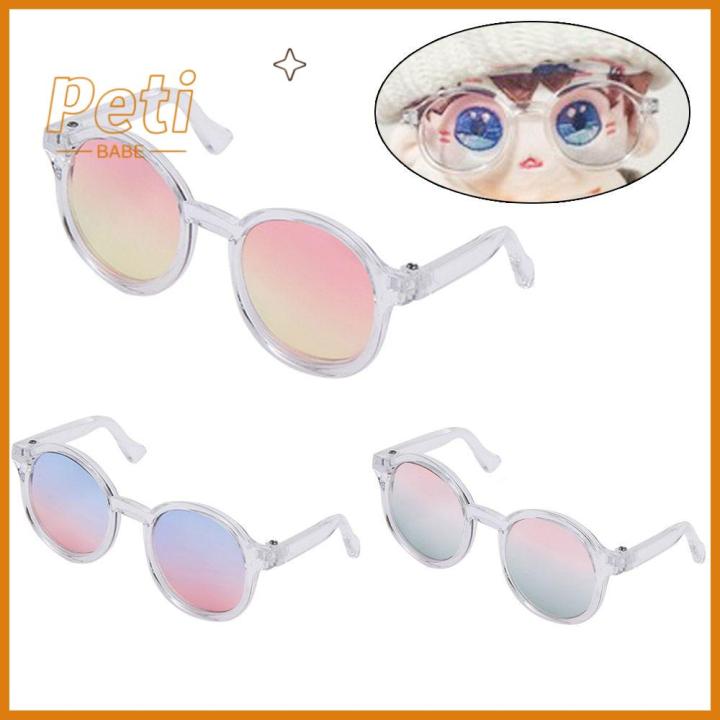 PETIBABE Dễ thương Thay quần áo 9cm Trang trí cho búp bê Đồ chơi Kính