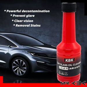 Car Glass Oil Film Remover Fluid For Car Windshield Clean Oil Film Removal Stains Rainproof Car Cleaning Supplies