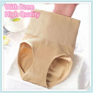 Girdle Panty High Waist Corset Waist Trainer Body Shaper Plus Size Girdle Body Shaper Panty For Women Waist Trimmer Belly Fat Burner Tummy Control Panty Body Shaper Womens Apprarel