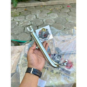 CHROME CROME CELUP ORIGINAL JAGANG STANDAR SAMPING GL MAX PRO SERIES GL 100 GL100 MP MEGAPRO LAMA HIU