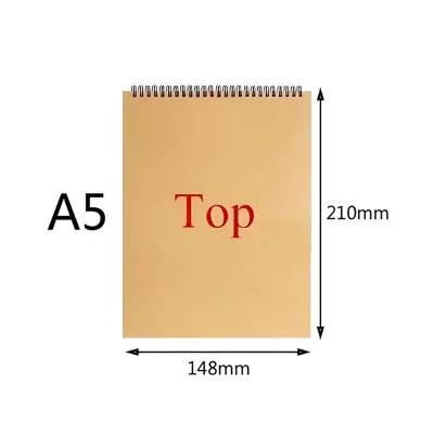 Buku Lukisan 160GSM Spiral A5/A4/16K/8K Sketchbook Tebal untuk Melukis Watercolor Oil Painting Art Notebook Drawing Pad