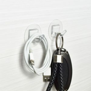 LMS70 พลาสติกทำจากพลาสติก กันน้ำกันน้ำได้ กาวในตัว Punch Free ไร้รอยต่อไร้รอยต่อ ไม่มีเครื่องหมาย ตะขอเกี่ยวประตู อุปกรณ์ห้องน้ำห้องครัว ตะขอสำหรับเก็บของ ตะขอติดผนัง