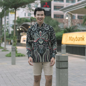 Jayabaya Batik Bramajati Kemeja Katun Furing Lengan Panjang