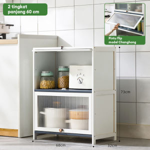 Lemari penyimpanan anti debu/Lemari penyimpanan/Rak Serbaguna/Sehat dan bebas formaldehida