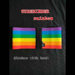 chest binder for lesbian/transman tubebinder with hook  6inches bandage  pure rubber thread