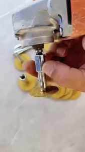 Durable Diamond Cutting Disc With Connecting Rod Brazed Saw Blade Marble Ceramic Tile PVC Pipe Potong Tahan Lama