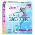 Băng vệ sinh DIANA ban ngày siêu mỏng có cánh Sensi Cool Fresh/BVS Diana siêu thấm (bịch 20 Miếng/8 Miếng). 