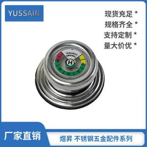 Directly attach the stainless steel to the pot lid using a plastic top bead to secure the lid tempcover handle