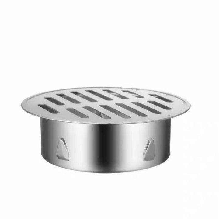 Stainless Steel Floor Drains Round Anti-blocking Filter Cover Rain 