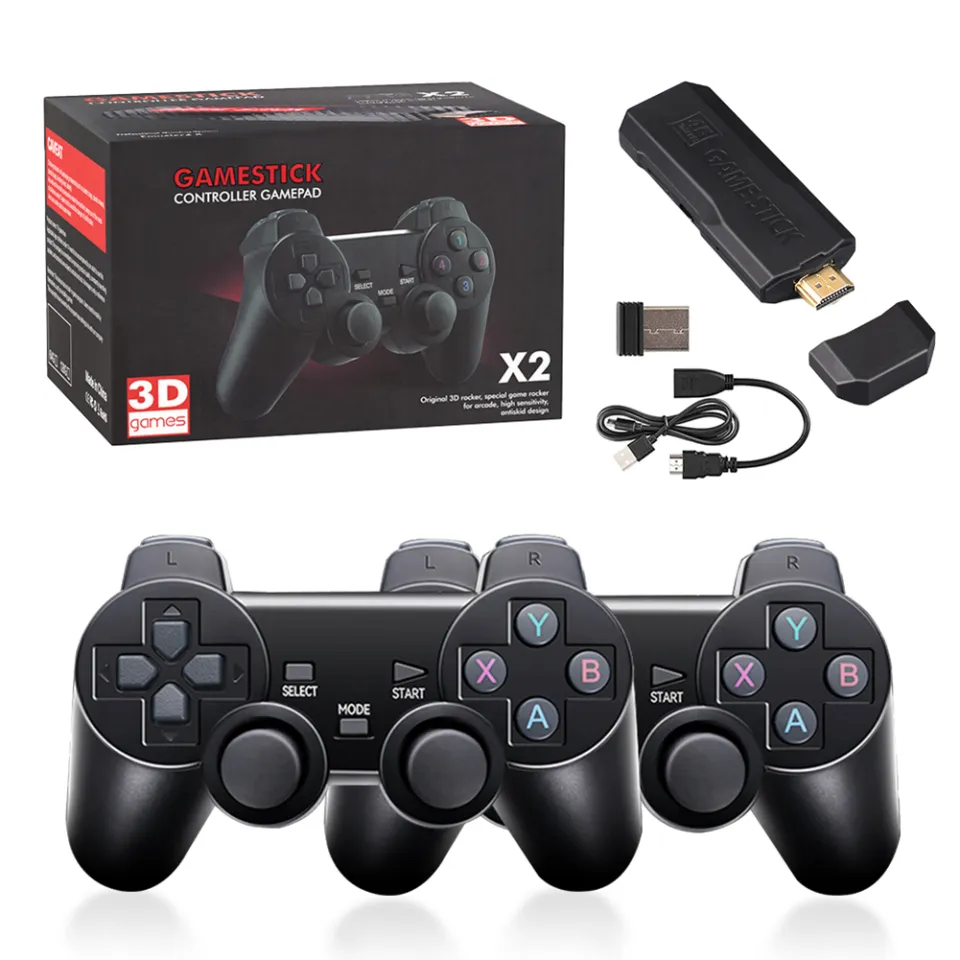 GD10 X2PLUS Game Console 4K Controller Game 2.4G Wireless Home Game Console  for PS1 FC GBA PSP Game Stick Built-in Games | Lazada PH