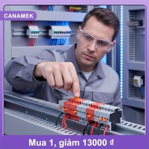 【CANAMEK】 5pcs pt2.5 Quattro Push-in termin mùa xuân cắm cáp screwless điện kết nối hai-in hai-out nhanh chóng kết nối khối thiết bị đầu cuối