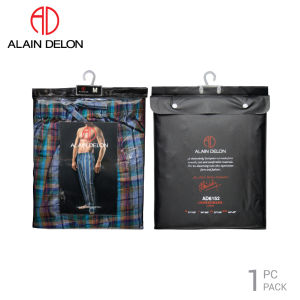 ALAIN DELON Extra Size Men Woven Cotton Loungewear(1 Pc) AD6152