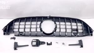 Kaly Front Racing Facelift Grille Upper Radiator Bumper Grilles For-Benz W236 CLE260 CLE300 Upgrade CLE53AMG 2024+ 5Y6Z3