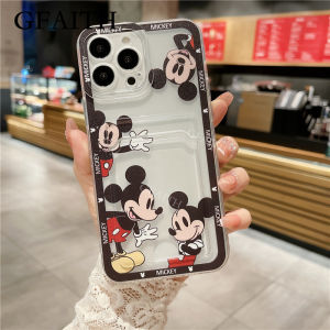 Gfaith New Handphone Casing Realme C55 NFC RealmeC55 Fashion TPU Silicone MINI Couple Cartoon Soft Case Card Bag Cover Cute Phone Case Realme C55 2023