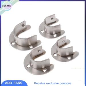 Aokago ที่ยึดสำหรับตู้เสื้อผ้า19 22 25 32มม. เหล็กสแตนเลส