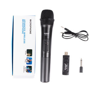 ZANSONG V10 / V20 professional UHF Single / dual Wireless Karaoke microphones system kits 2 Channel Cordless handheld MIC