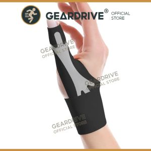 GEARDRIVE Elastic Thumb Support Brace Thumb Wrist Compression Sleeve for Work and Sports