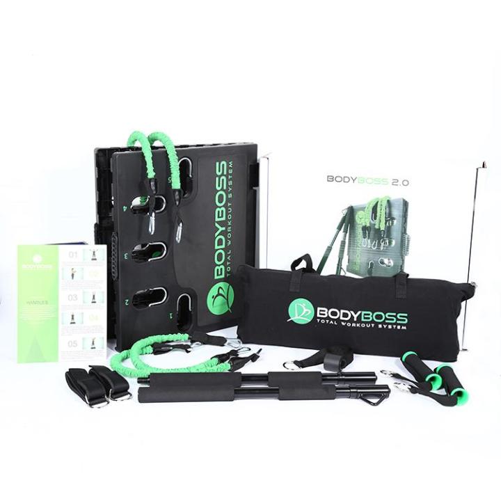 Days Delivery) Original BodyBoss Home Gym Full Portable