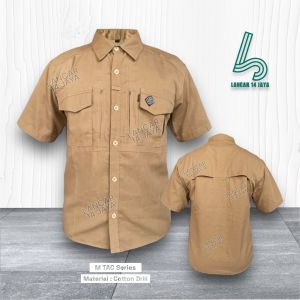 Kemeja Tactical M-TAC Kemeja M Tac / Kemeja Tactical Pendek / Kemeja BUMN / Kemeja Lapangan Bahan Drill / Kemeja Kantor / Kemeja Outdoor / Hem Pria
