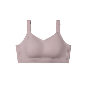 Wireless Push Up Bra Anti-Sagging Support Seamless Plus Size Shapewear Bra Full Cup Bra Soft Fabric Breathable Posture Corrector Underwear