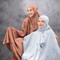 Tazbiya x Kemiso Layyanah Series Mukena Set Sajadah Allsize Dewasa. 