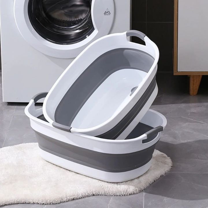 JYL Extra Large Foldable Laundry Basin Multi-Functional Bath Tub ...