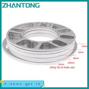 ZHANTONG 3 5 6 8 10mm Alloy Aluminum Car Wheel Spacer Adaptor Shims Plate Car Accessories