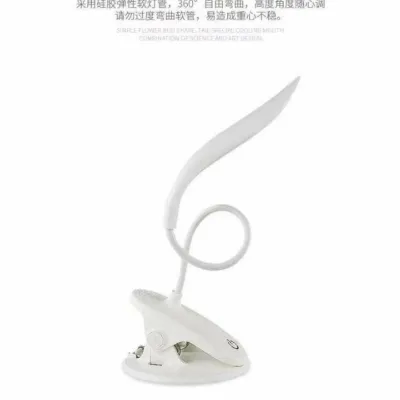 Clip Wireless Table Lamp Study 3 Modes Touch Rechargeable LED Reading Desk Lamp Table Light
