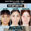 Maybelline Fit Me with AEROGEL Matte+Poreless Liquid Foundation (18mL) - Long lasting, SPF 22 PA+++. 
