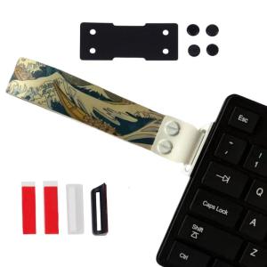 Stylish Woven Keyboards Strap Portable AntiSlip Design Durability Polyester Keyboards Carrying Ribbon For Travel Daily Use