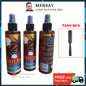 Xịt tạo phồng Apestomen Salty Ape Sea Salt Spray xịt tạo kiểu cao cấp Apestomen Singapore có tem check code sms