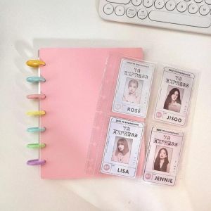 A5 Mushroom Hole Photocard Binder File Storage Polaroid Album Storage Idol Lomo Card Ticket Postcard