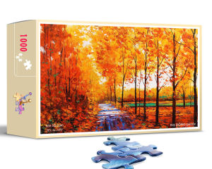 Tranh ghép hình 1000 mảnh Bản Săc Cam 50x80cm Hạ Đông - puzzle (66)