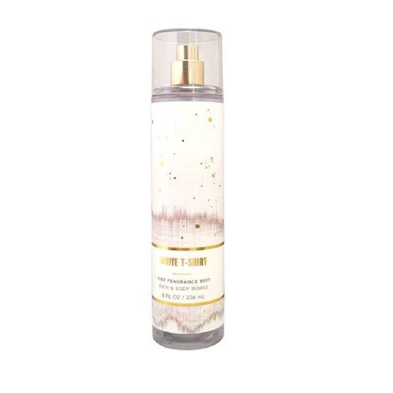 สเปรย์ Bath and Body Works White T-Shirt Fine Fragrance Body Mist 236ml ...