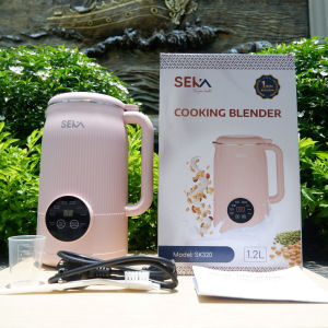 Máy xay sữa hạt mini SEKA 1.2L chế độ hẹn giờ đa chức năng công suất 800W sử dụng nấu cháo xay sinh tố đậu nành