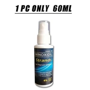 MINOXIDIL 6% Topical Solution Hair Grower Beard Growth Original For Man And Woman Serum 60ML